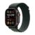 Apple Watch Ultra 2 GPS + Cellular, Cassa 49 mm in titanio nero con Alpine Loop verde scuro – Large