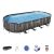 Bestway 5611T Set Piscina Fuori Terra Power Steel Ovale da 732x366x122 cm