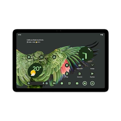 Google Pixel Tablet Verde da 128 GB Tablet Android con schermo da 11 pollici e batteria a lunghissima durata – 8 GB di RAM