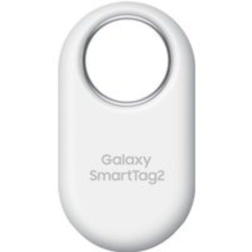 Samsung Galaxy SmartTag2 Bianco: Localizzatore Bluetooth con Modalità Smarrito, Design compatto